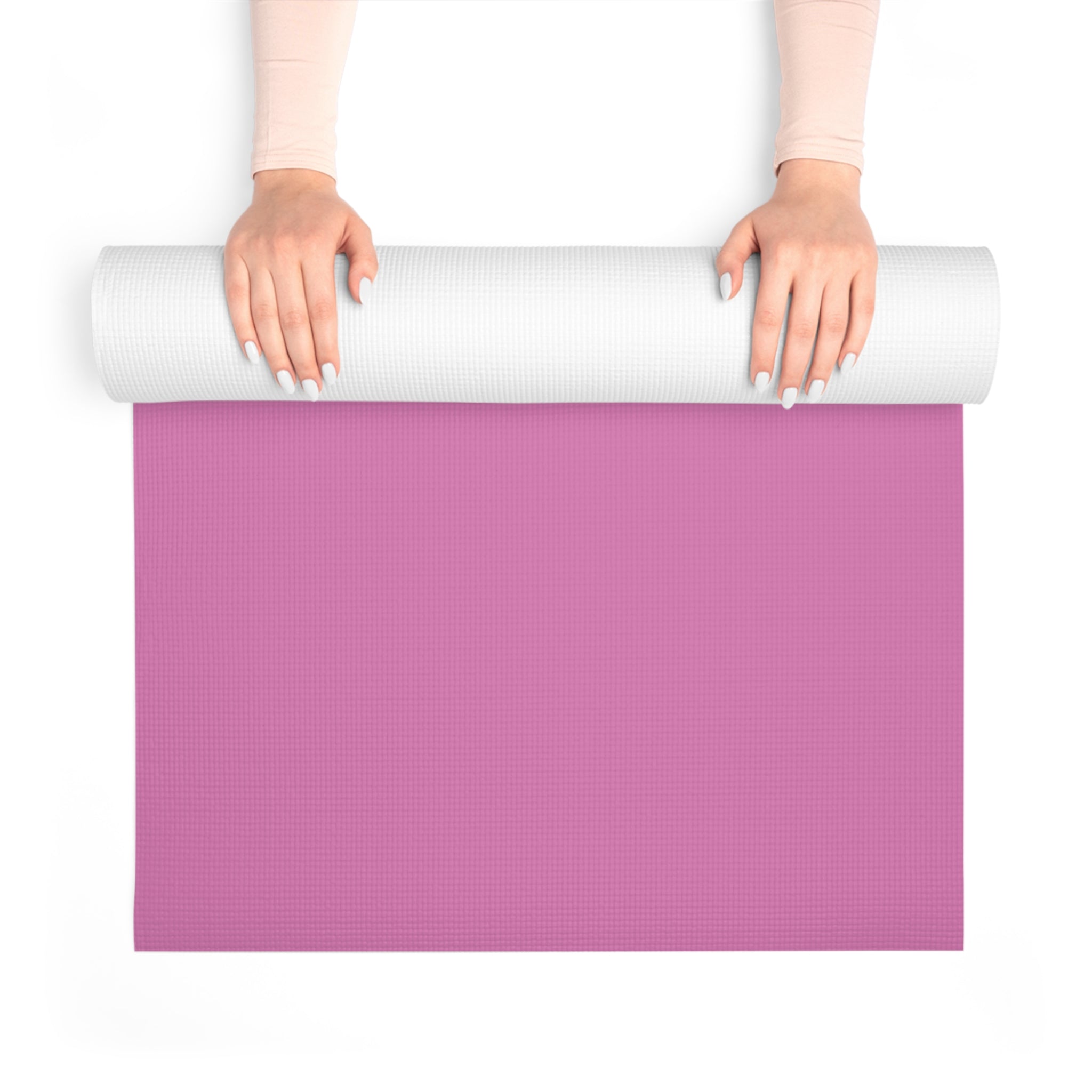 Yoga Mat — "Pussy Power" Pink Foam Fitness Mat