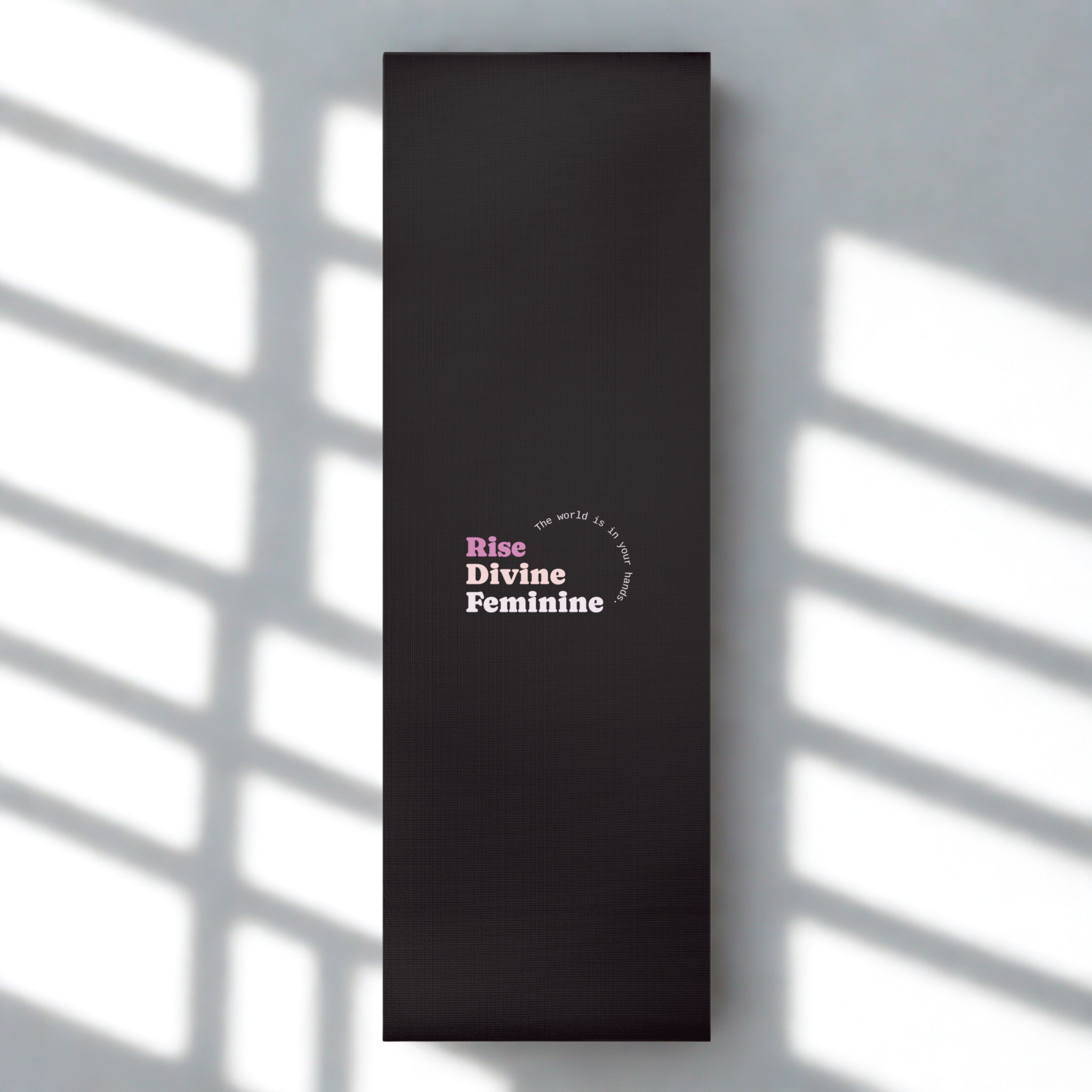 Rise Divine Feminine Foam Yoga Mat — Meditation Exercise Mat