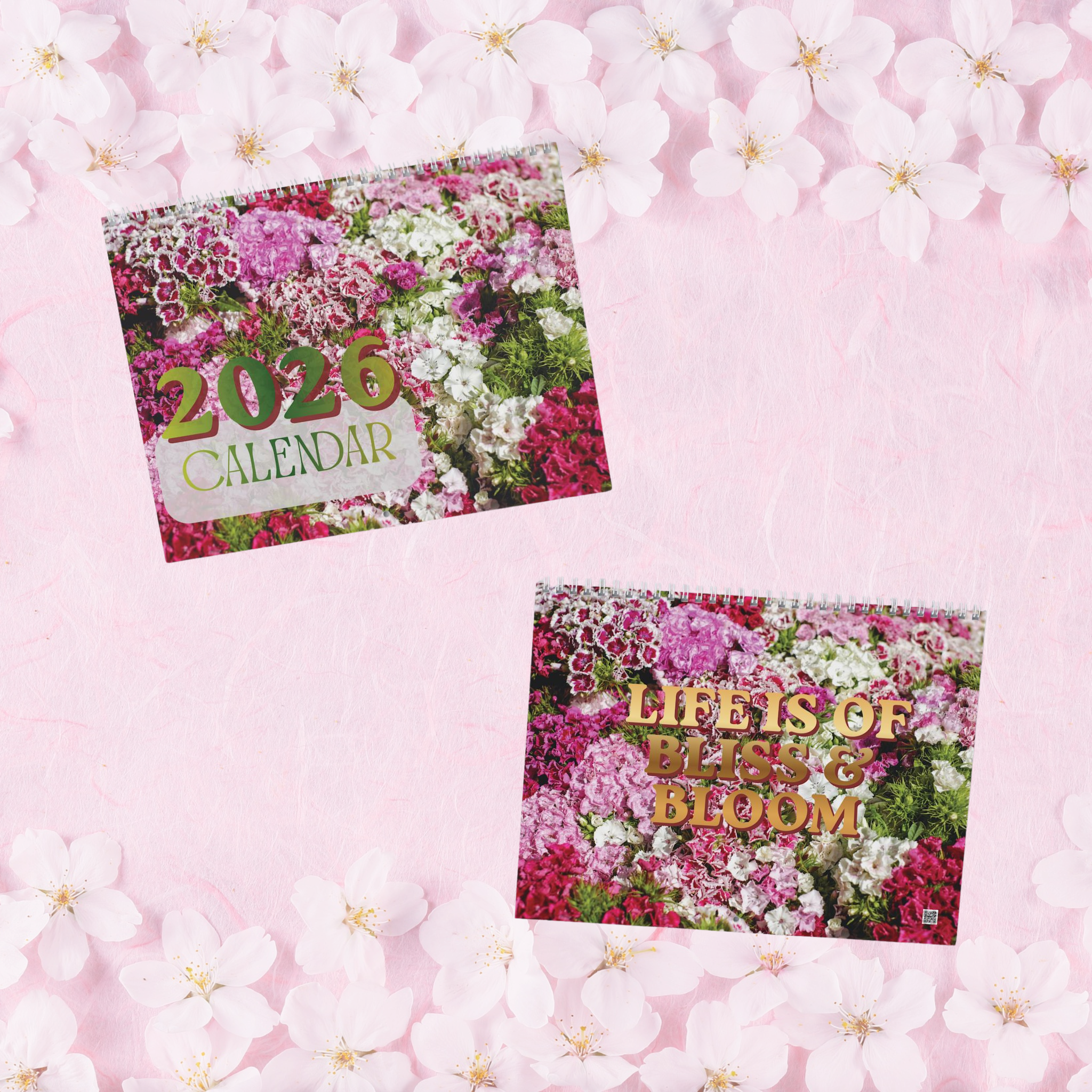 Floral Photography Wall Calendar 2026