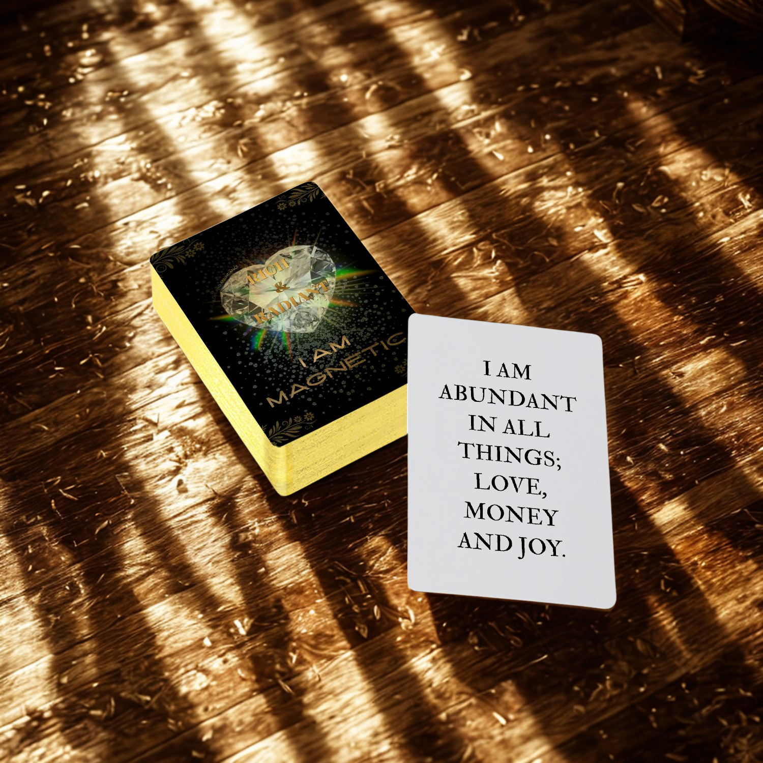 RICH & RADIANT Magical Affirmation cards (Self Magnetism)