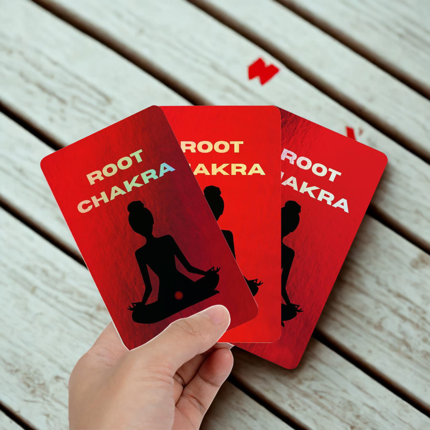 Chakra Alignment Daily Interactive cards (Self Growth Activation)