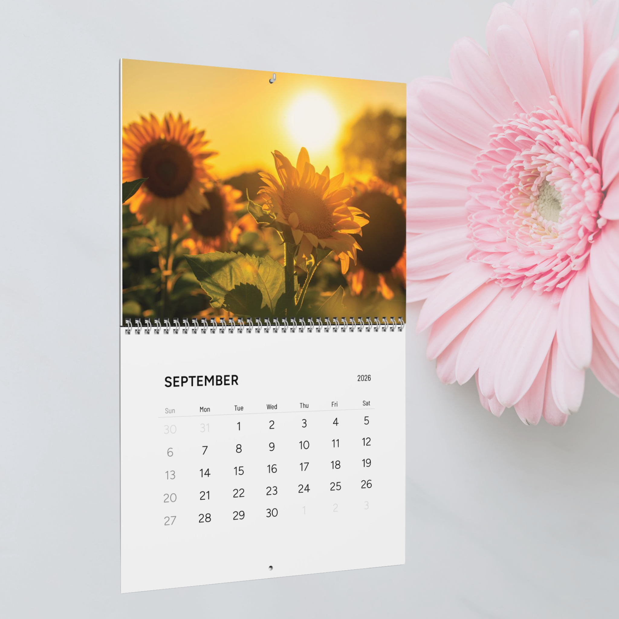 Floral Photography Wall Calendar 2026