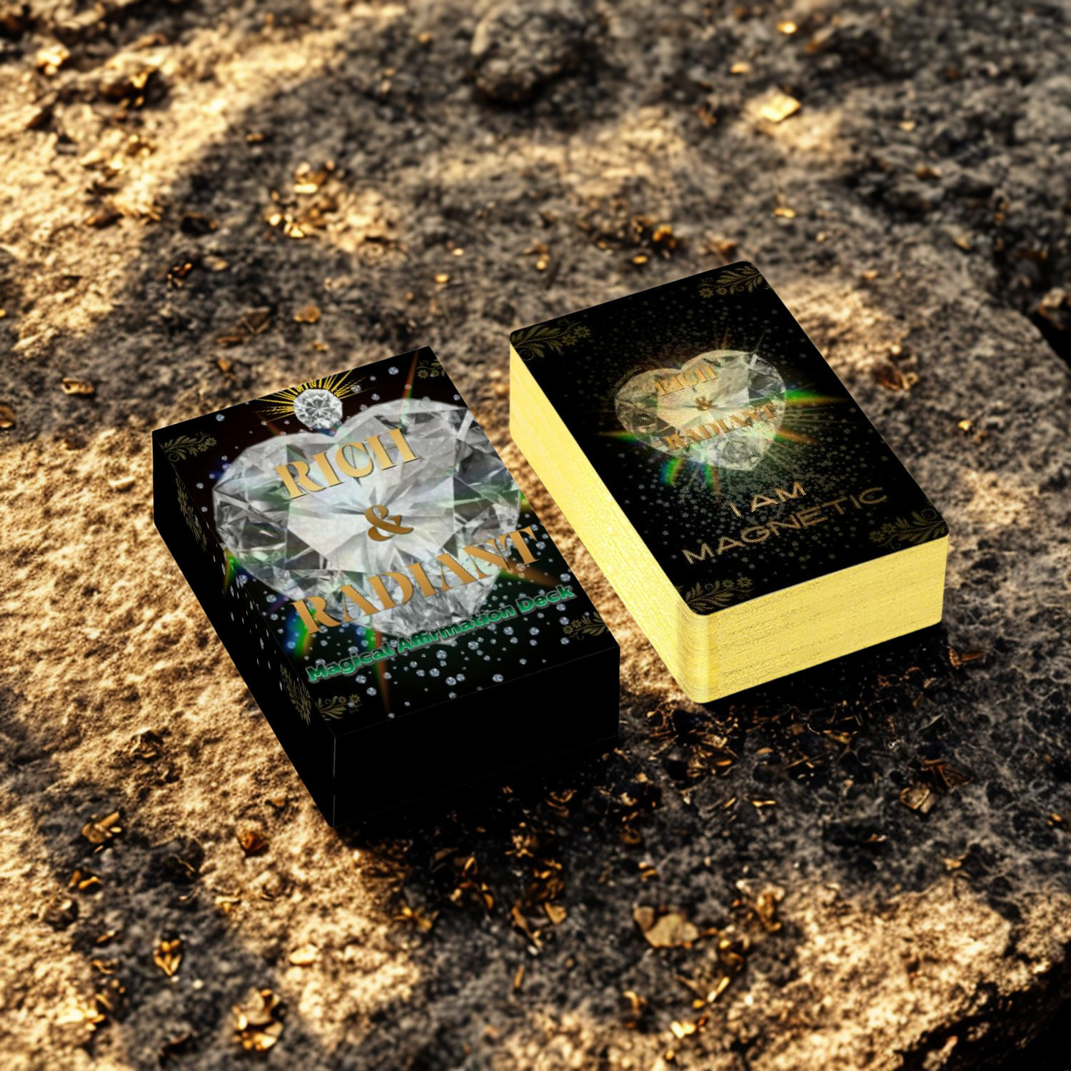 RICH & RADIANT Magical Affirmation cards (Self Magnetism)
