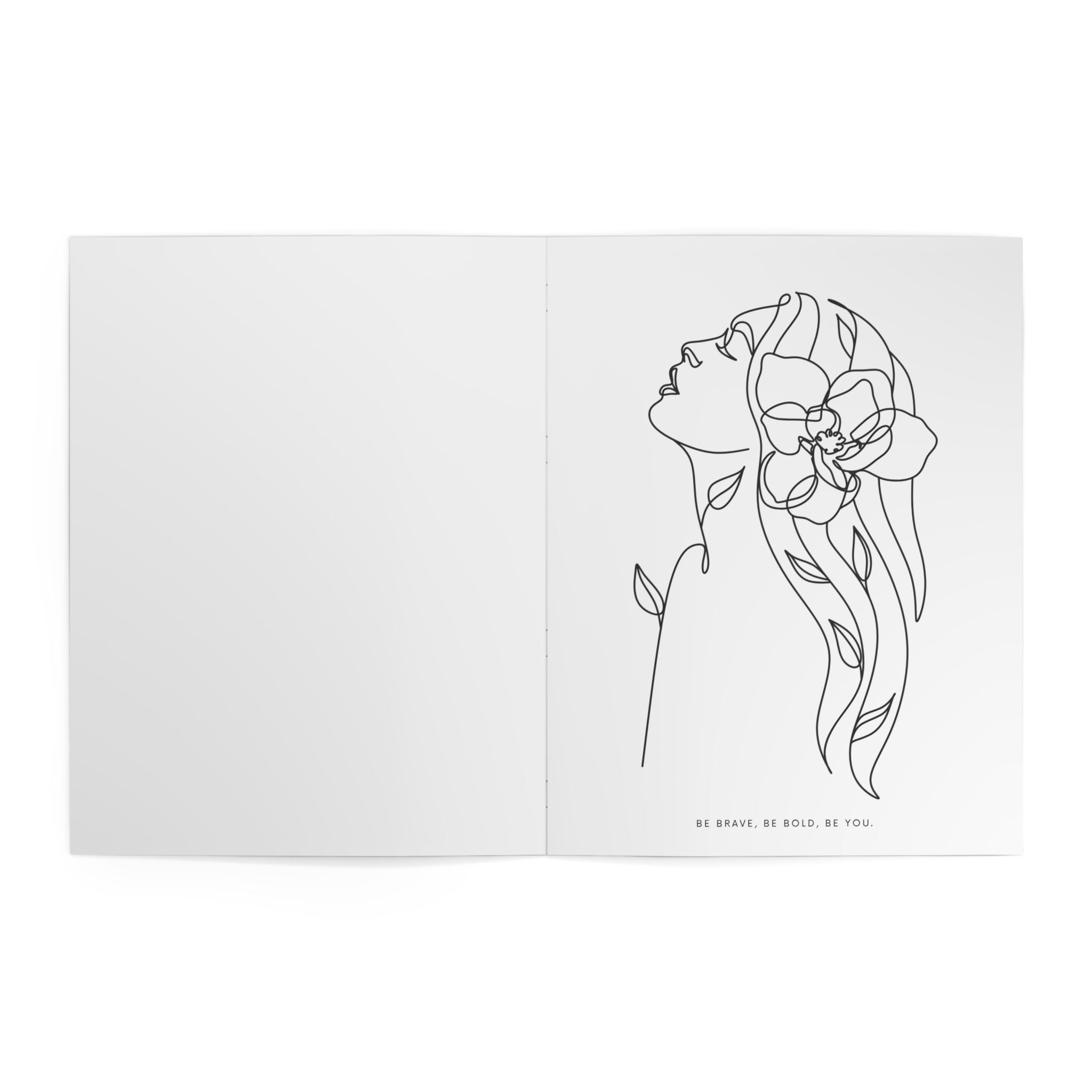 Mindful Magic Adult Coloring Book — Relaxing Butterfly Line Art for Stress Relief & Creativity